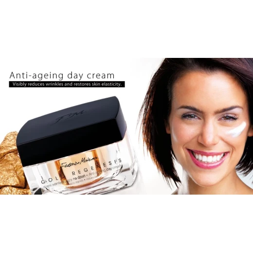 Federico Mahora Gold Regenesis - Anti Ageing Day Cream - 50ml - فيديريكو ماهورا - Image 2