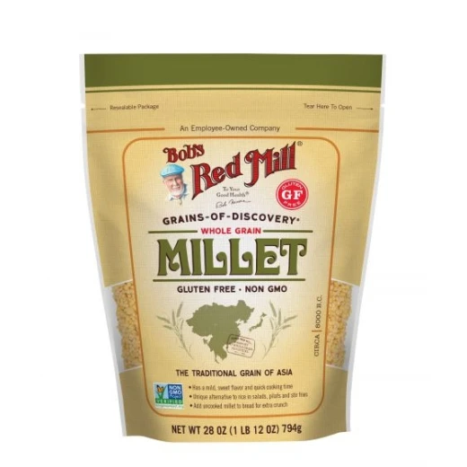 Bob's Red Mill Gluten Free Whole Grain Millet ( 794g ) Bob's Red Mill Gluten Free Whole Grain Millet ( 794g )