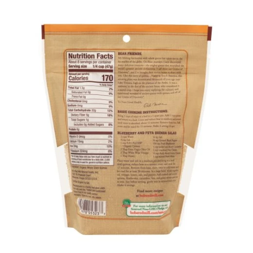 Bob's Red Mill Organic Quinoa Grain 737g - Bob's Red Mill - Image 2