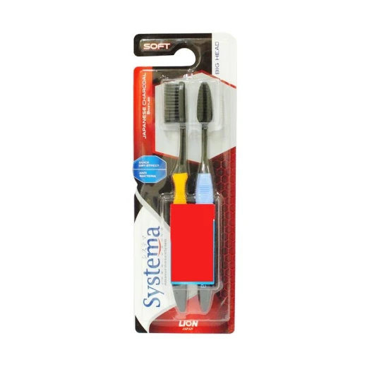 فرشاة أسنان رأس كبير * 2 من لي بيبي فرشاة أسنان رأس كبير * 2 من لي بيبي