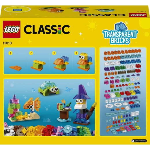 طوب شفاف إبداعي من ليجو 11013 - ليجو - Image 2