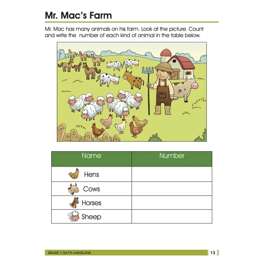 Smart Scholars Grade 1 Data Handling - او ام - Image 3