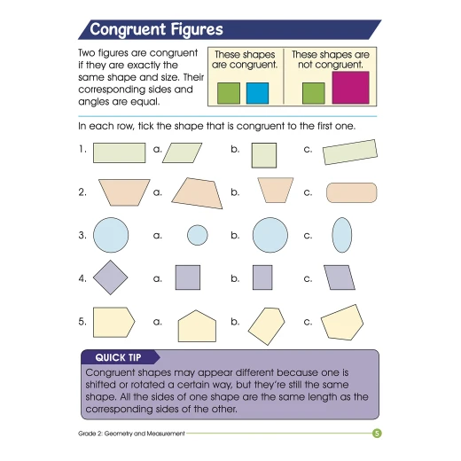 Smart Scholars Grade 2 Geometry And Measurement - او ام - Image 5