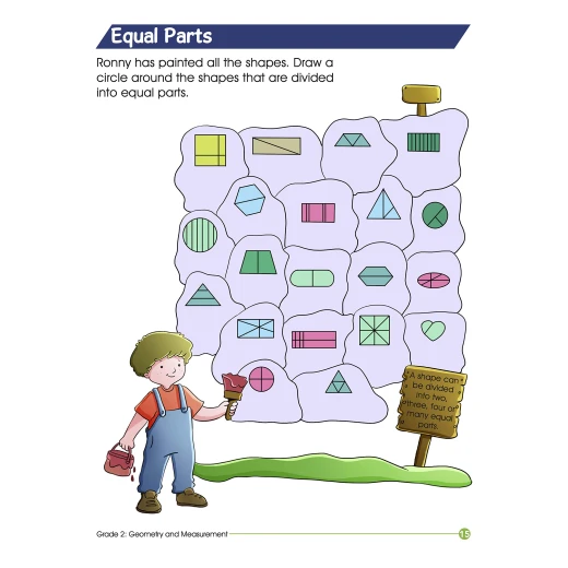 Smart Scholars Grade 2 Geometry And Measurement - او ام - Image 3