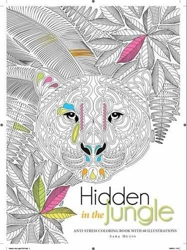 White Star -Hidden in the Jungle Colouring كتاب White Star -Hidden in the Jungle Colouring كتاب