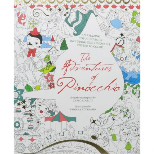 White Star - Adventures of Pinocchio (Coloring book including Poster) White Star - Adventures of Pinocchio (Coloring book including Poster)
