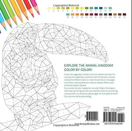 White Star - Wild Jungle: Color by Numbers Geometrical Artworks - وايت ستار - Image 3