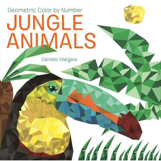 White Star - Wild Jungle: Color by Numbers Geometrical Artworks