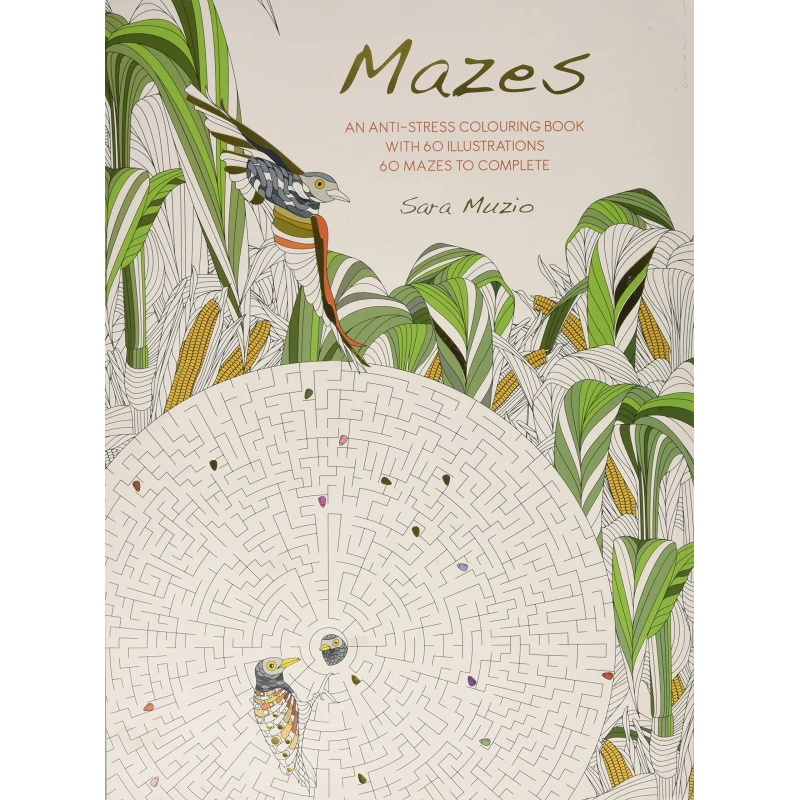 White Star - Amazing Mazes: Anti-Stress Colouring Book - وايت ستار