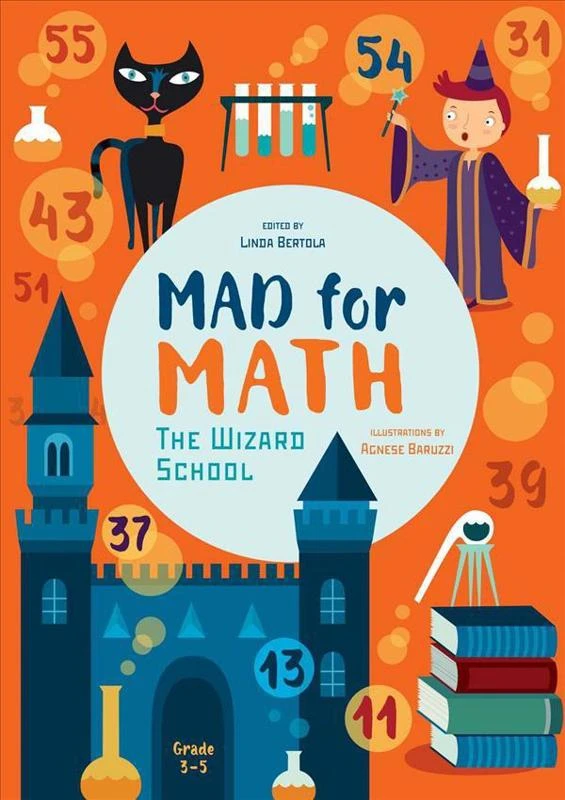 White Star - Mad for Math Grade 3-5: The Wizard School - وايت ستار