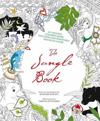 White Star - Jungle Book: An Amazing Coloring Book Including Removable Poster - وايت ستار