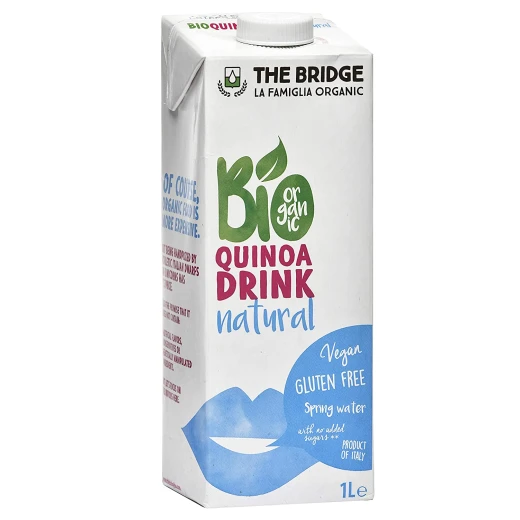 The Bridge Organic Gluten Free Quinoa Drink With Rice 1 Litre - ذا بريدج بيو - Image 5