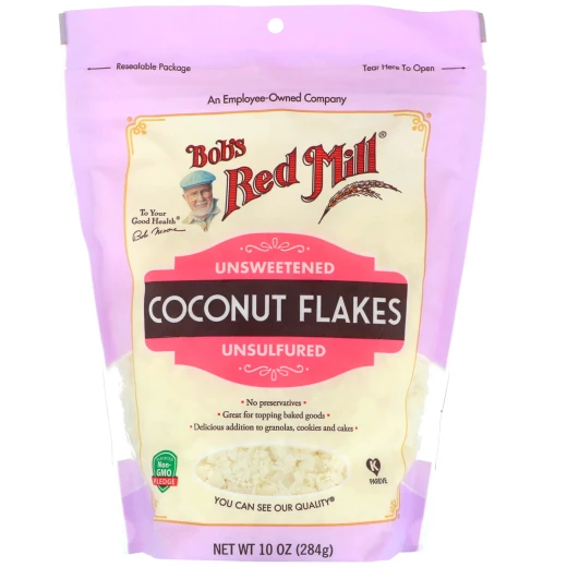Bob's Red Mill Coconut Flakes, 284 جرام Bob's Red Mill Coconut Flakes, 284 جرام