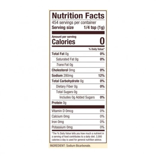 Bob's Red Mill Baking Soda, 454gm - Bob's Red Mill - Image 2