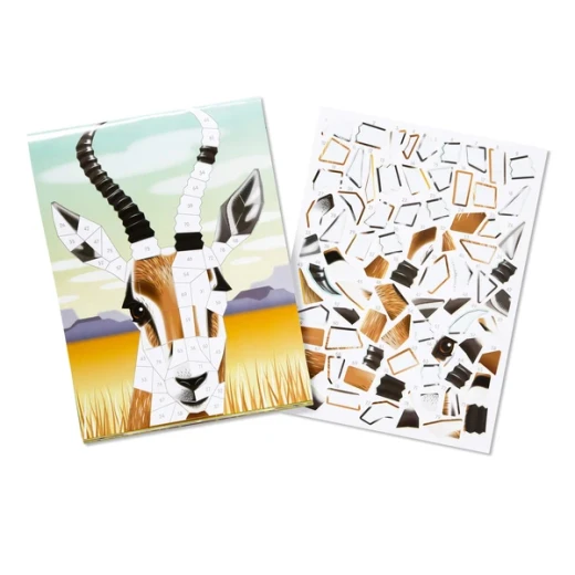 Melissa & Doug Safari Animals Mosaic Sticker Pad - Melissa &amp; Doug - Image 2