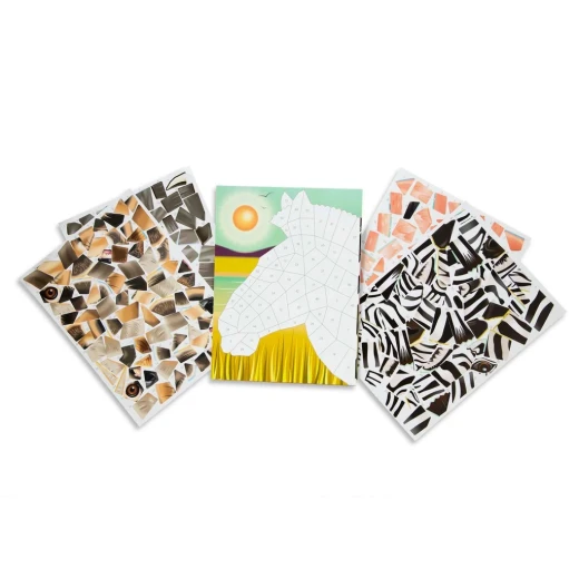 Melissa & Doug Safari Animals Mosaic Sticker Pad - Melissa &amp; Doug - Image 3