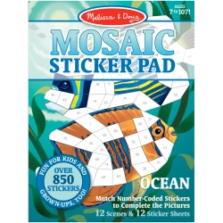 Melissa & Doug Mosaic Sticker Pad, Ocean Design