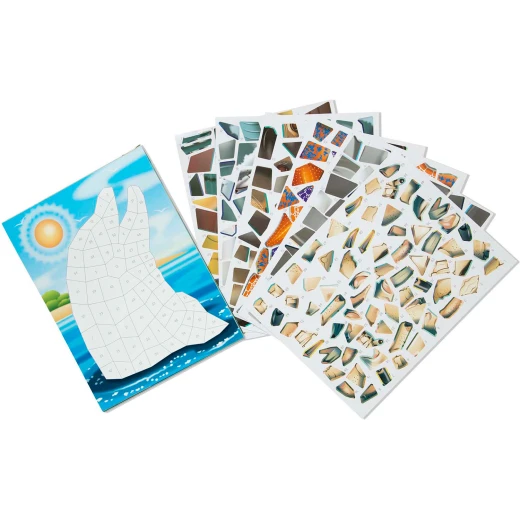 Melissa & Doug Mosaic Sticker Pad, Ocean Design - Melissa &amp; Doug - Image 3