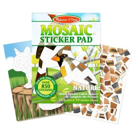 Melissa & Doug Mosaic Sticker Pad - Nature - Melissa &amp; Doug - Image 3