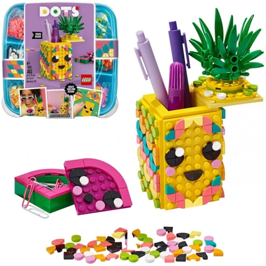 Lego Pineapple Pencil Holder Building Set - ليجو - Image 3