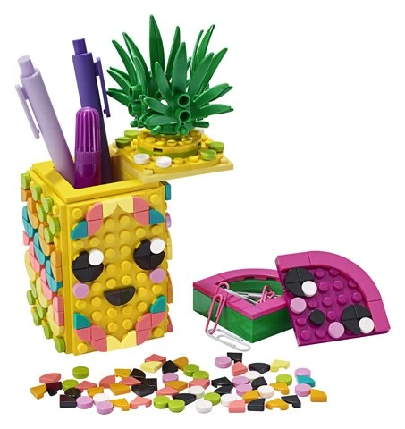 Lego Pineapple Pencil Holder Building Set - ليجو - Image 4