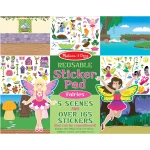 Melissa & Doug Reusable Sticker Pad-Fairies - ميليسا اند دوج