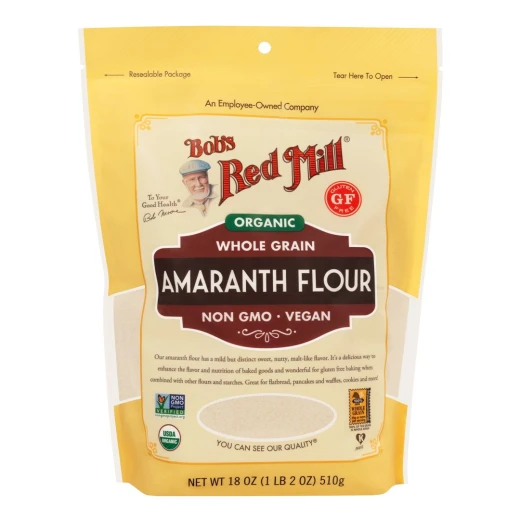 Bob's Red Mill Organic Amaranth Flour 510g Bob's Red Mill Organic Amaranth Flour 510g