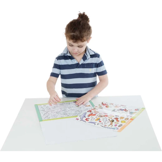 Melissa & Doug Seek & Find Sticker Pad - Adventure - ميليسا اند دوج - Image 2