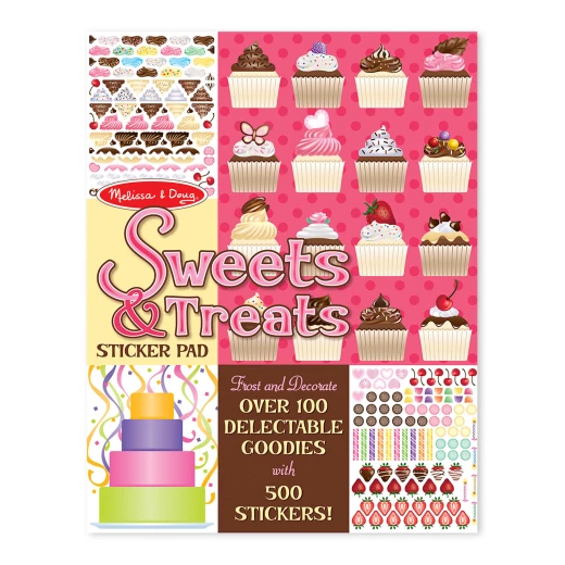 Melissa & Doug Sweets And Treats Stickers Pad Melissa & Doug Sweets And Treats Stickers Pad