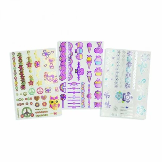 Melissa & Doug Temporary Tattoos Metallic - ميليسا اند دوج - Image 3