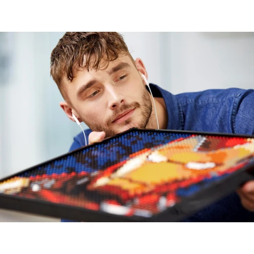 Lego Art Marvel Studios Iron Man Portrait Building Set - ليجو - Image 3