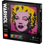 Lego Art Andy Warhol's Marilyn Monroe Wall Mosaic Building Set - ليجو