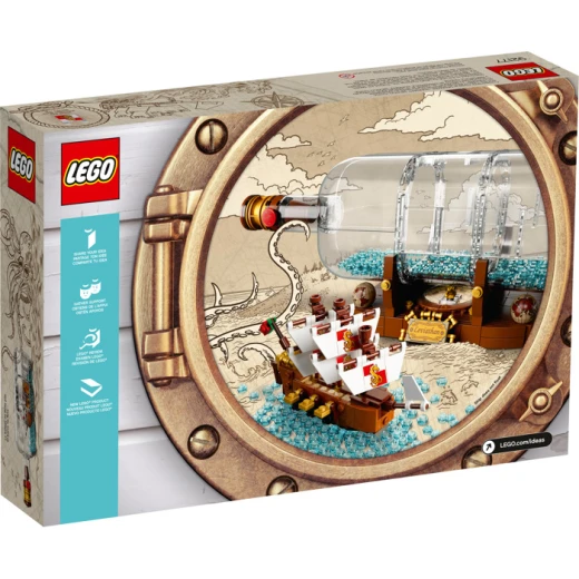 Lego Art Ship in a Bottle - ليجو - Image 2