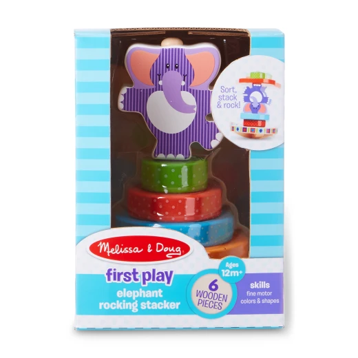 Melissa & Doug First Play - Elephant Rocking Stacker Melissa & Doug First Play - Elephant Rocking Stacker
