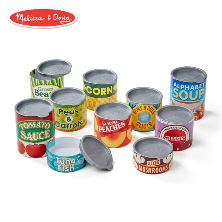 Melissa & Doug Let's Play House! Grocery Cans - ميليسا اند دوج - Image 2