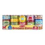 Melissa & Doug Let's Play House! Grocery Cans - ميليسا اند دوج