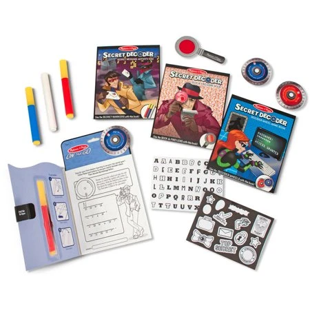 Melissa & Doug Secret Decoder Deluxe Activity Set - Melissa &amp; Doug - Image 2