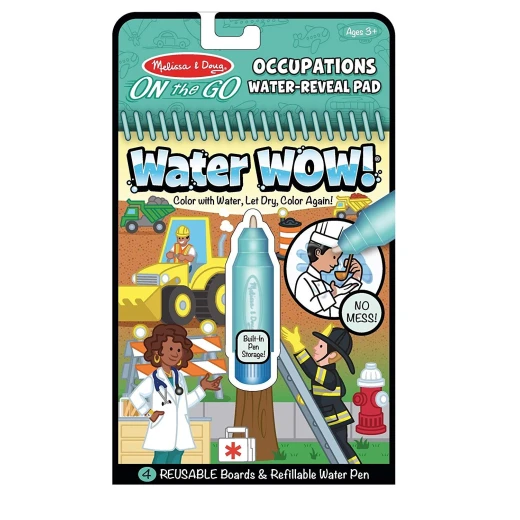 Melissa & Doug Out The Go Occupations Water Reveal Pad