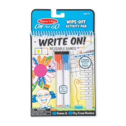 Melissa & Doug On The Go Wipe Off Activity Pad