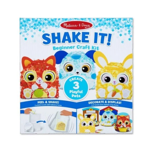 Melissa & Doug Shake It! Beginner Craft Kit - Deluxe Pets - ميليسا اند دوج - Image 4