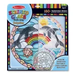 Melissa & Doug Stained Glass - Dolphins - ميليسا اند دوج