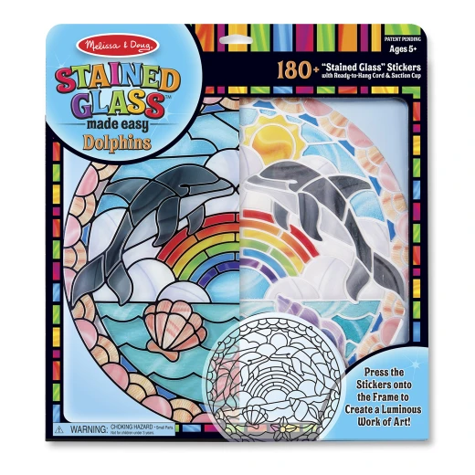 Melissa & Doug Stained Glass - Dolphins Melissa & Doug Stained Glass - Dolphins