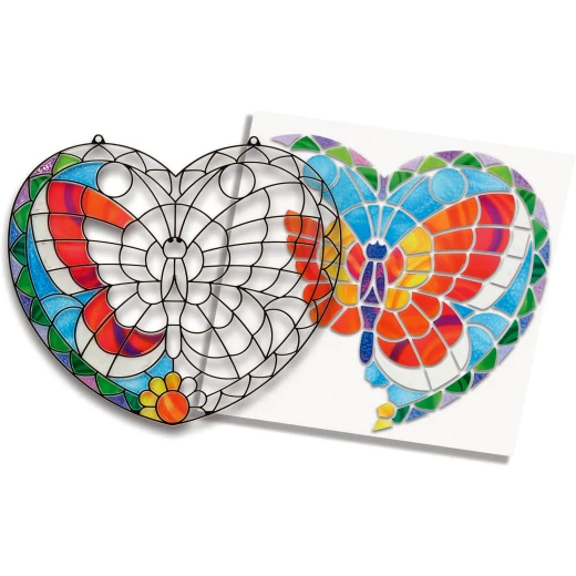 Melissa & Doug Stained Glass Butterfly - ميليسا اند دوج - Image 3