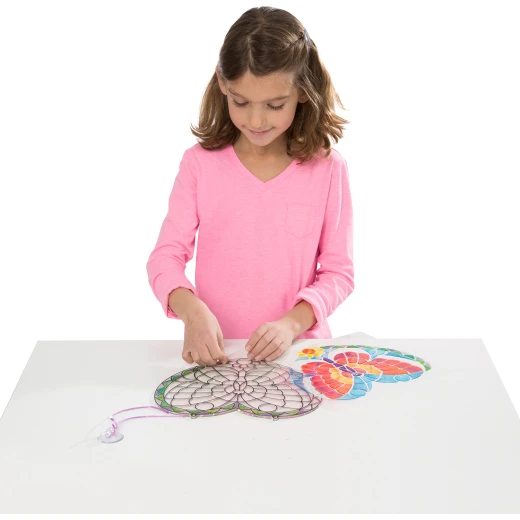 Melissa & Doug Stained Glass Butterfly - ميليسا اند دوج - Image 2