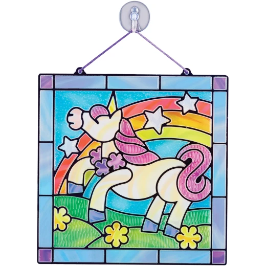 Melissa & Doug Stained Glass Made Easy - Unicorn - ميليسا اند دوج - Image 4