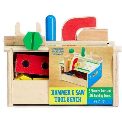 Melissa & Dough Hammer and Saw Tool Bench - ميليسا اند دوج - Image 2