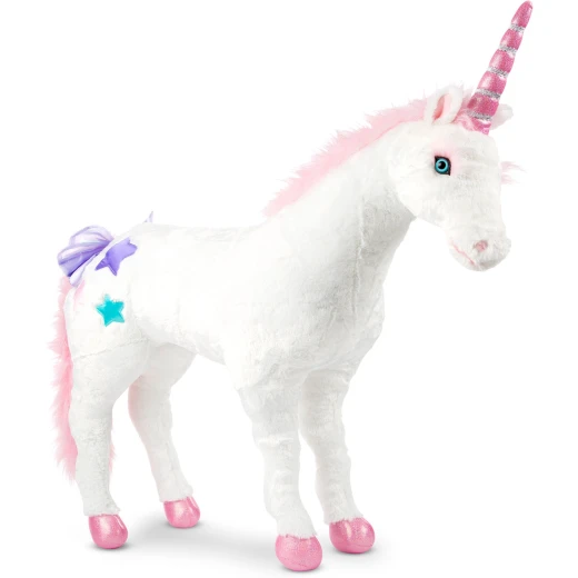 Melissa & Doug Unicorn Jumbo Stuffed Animal Melissa & Doug Unicorn Jumbo Stuffed Animal
