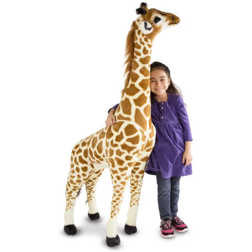 Melissa & Doug Giraffe Giant Stuffed Animal - ميليسا اند دوج - Image 2