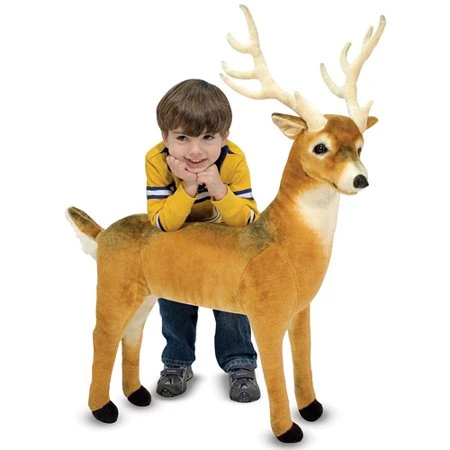 Melissa & Doug Lifelike Plush Deer - ميليسا اند دوج - Image 2