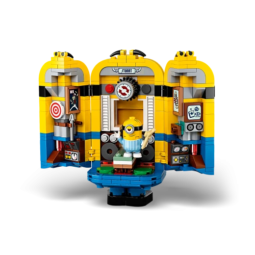 Lego Brick-built Minions and their Lair - ليجو - Image 3